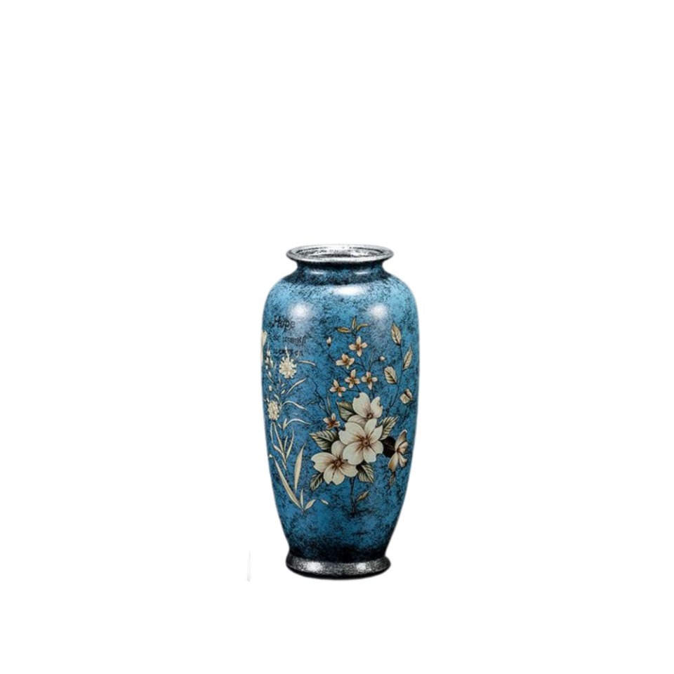 Blå vintage-vase