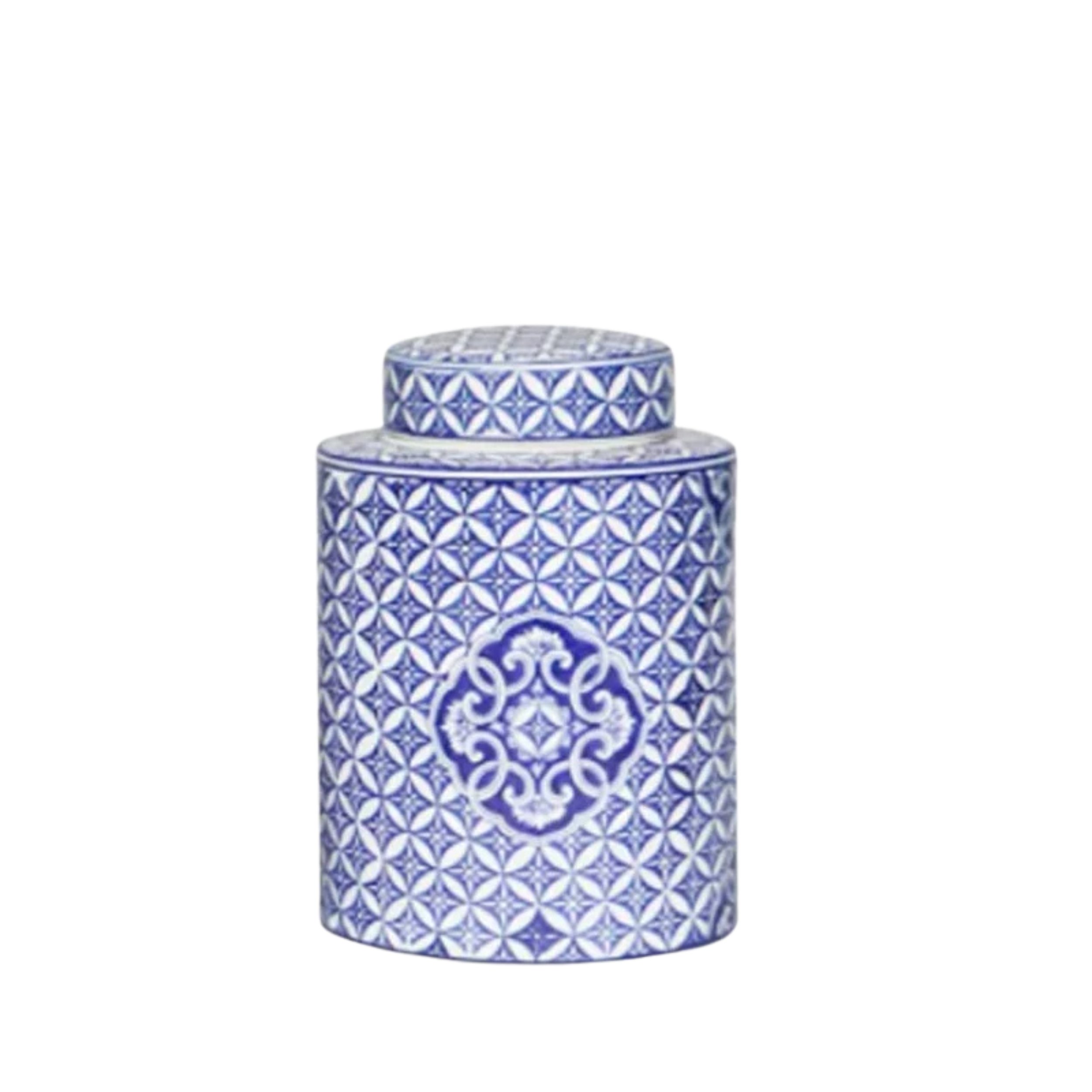 Vaso blu e bianco in stile andaluso