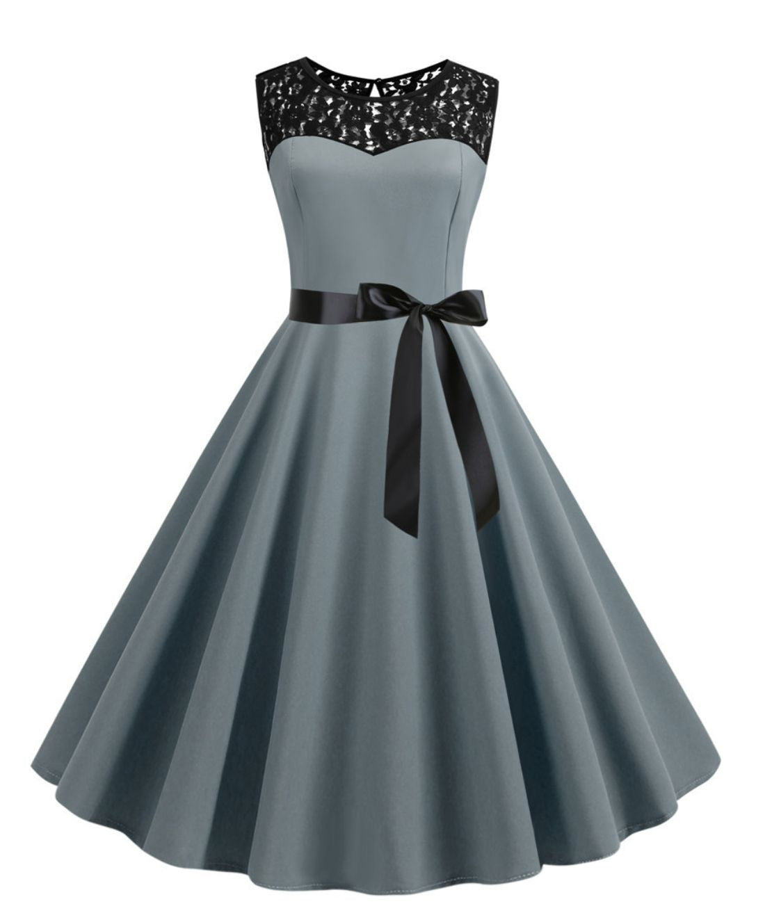 Рокля Година 60 Chic Grey