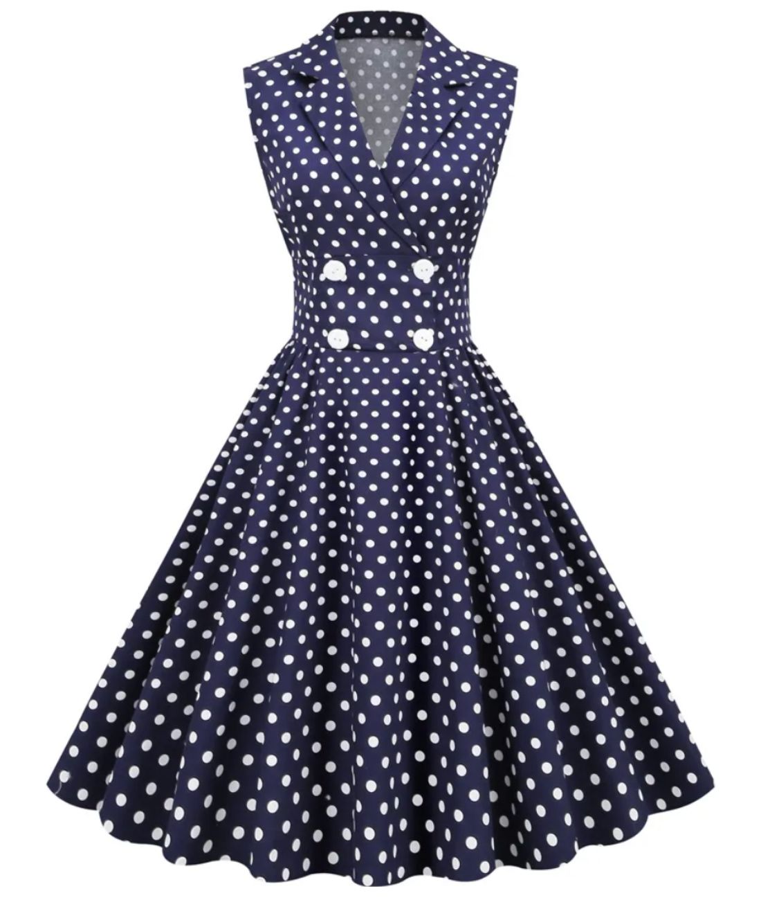 Pin Up рокля Navy