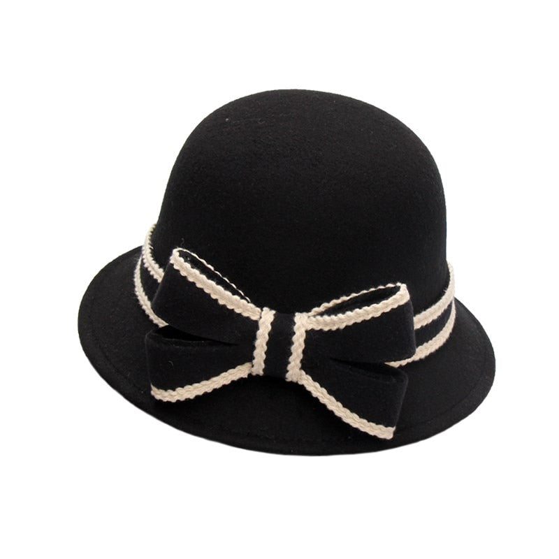 60. léta Retro Fedora Bell Hat