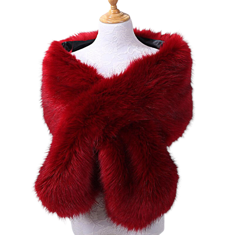 50. léta Glamour Stole Faux Fur Marilyn