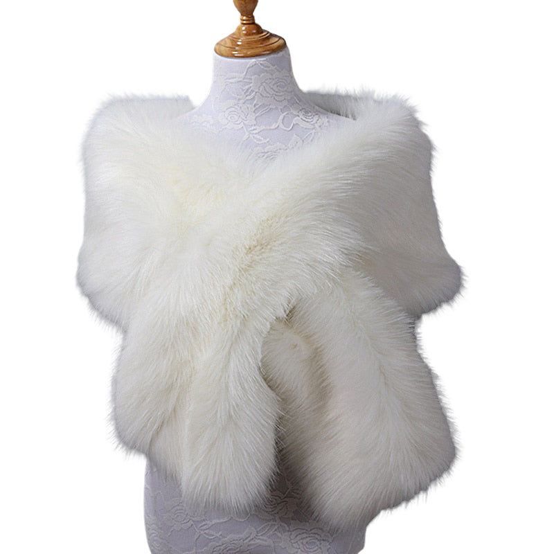 50. léta Glamour Stole Faux Fur Marilyn