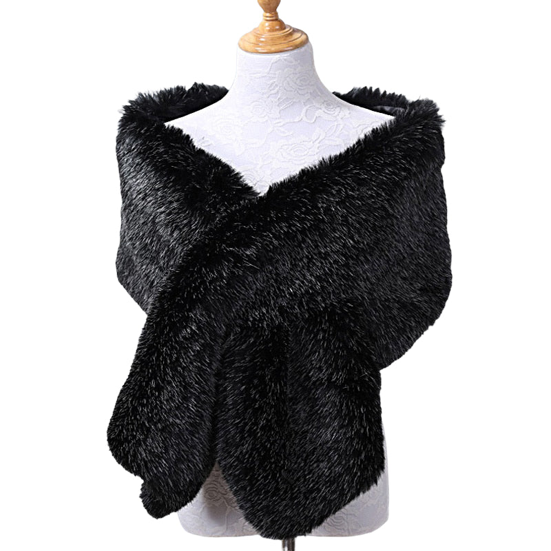 50. léta Glamour Stole Faux Fur Marilyn