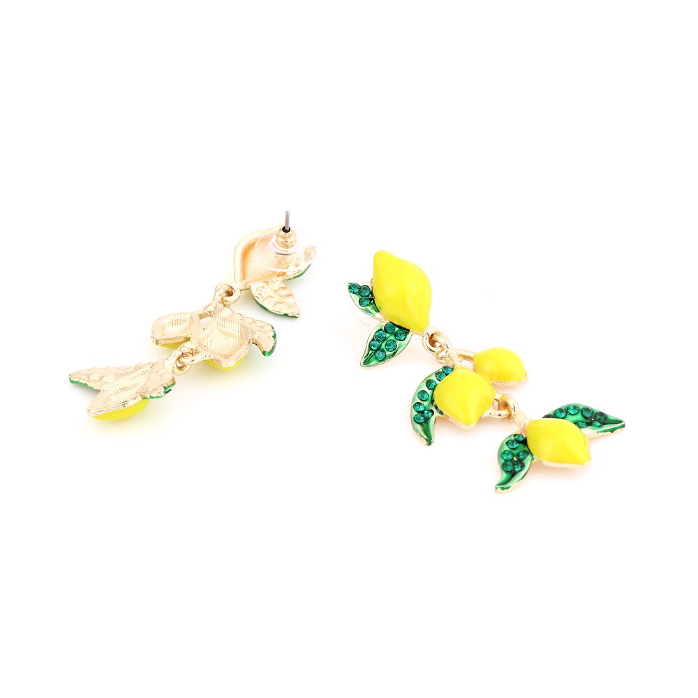 Náušnice Lemon Amalfi 1940s Hanging Earrings