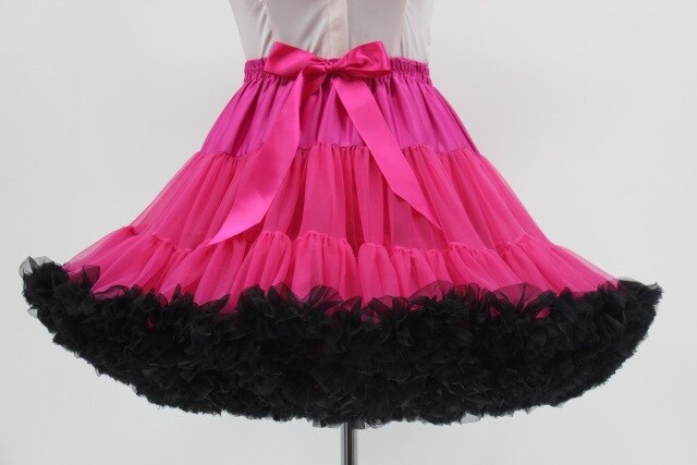 60's Petticoat Bi-Colour Punk Rockabilly