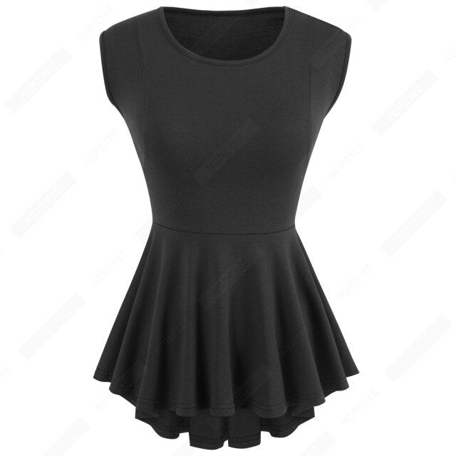 60. léta Peplum Top Business Retro Rock A Billy