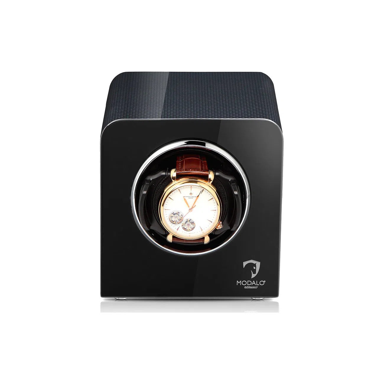 Horloge-opwinder – Nachtkastje Carbon