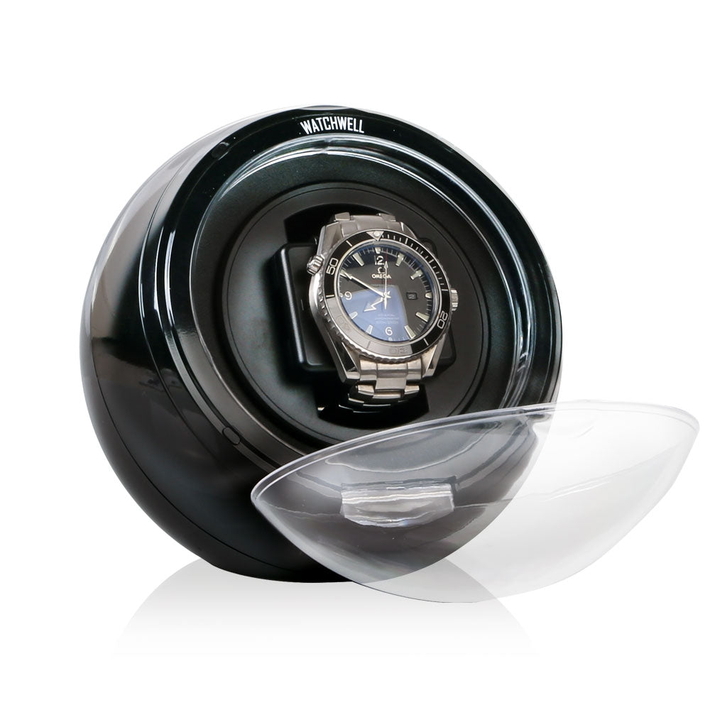 Automatisk urremonteringsur Globe V1 - Sort