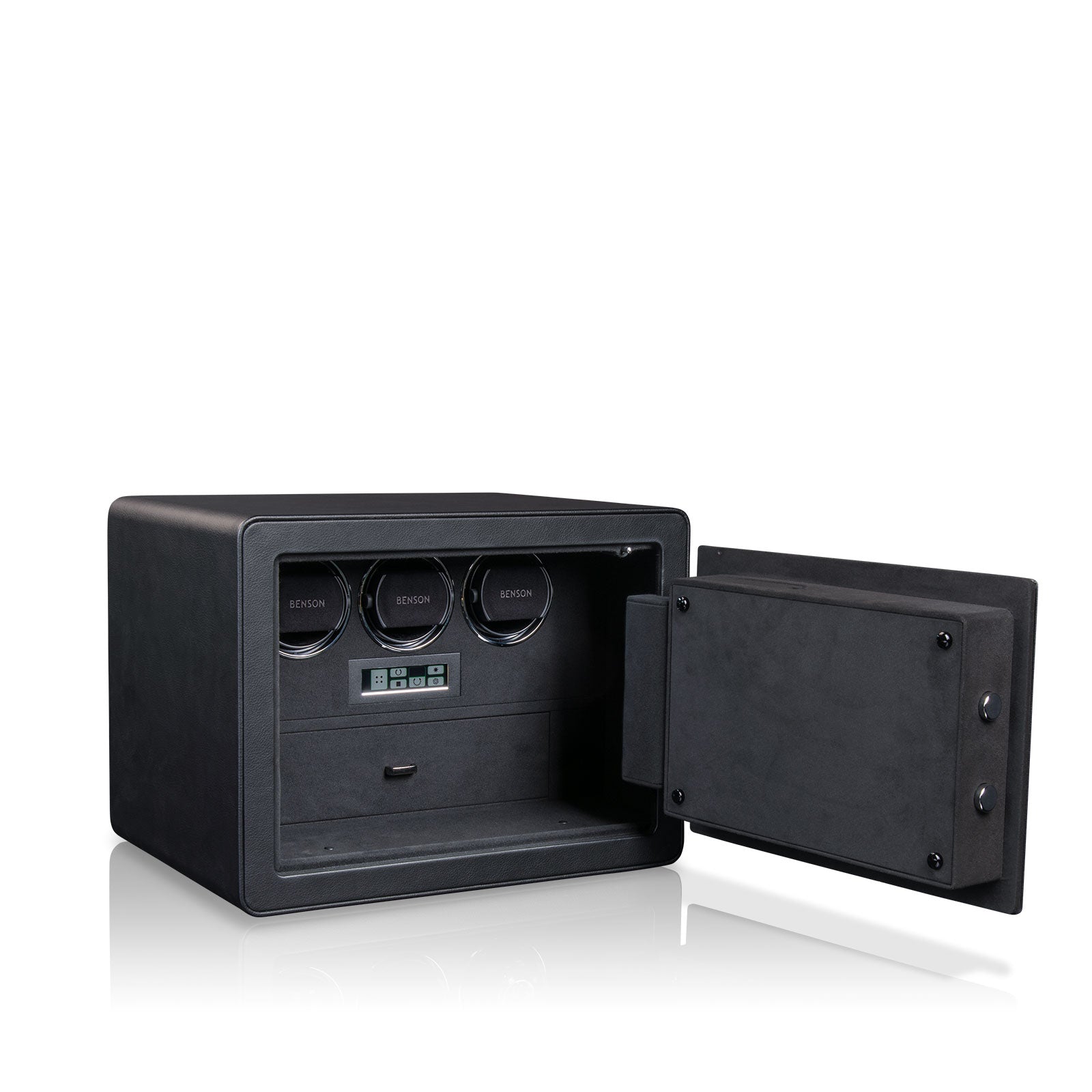 Urremonteringsmaskine - Black Serie 3 Sort pengeskab