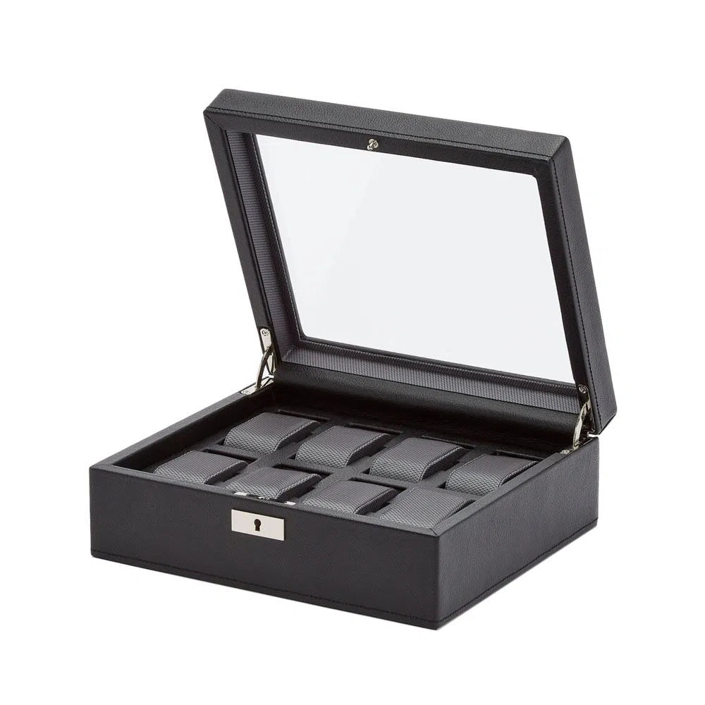 Horlogedoos - 8 horloges zwart