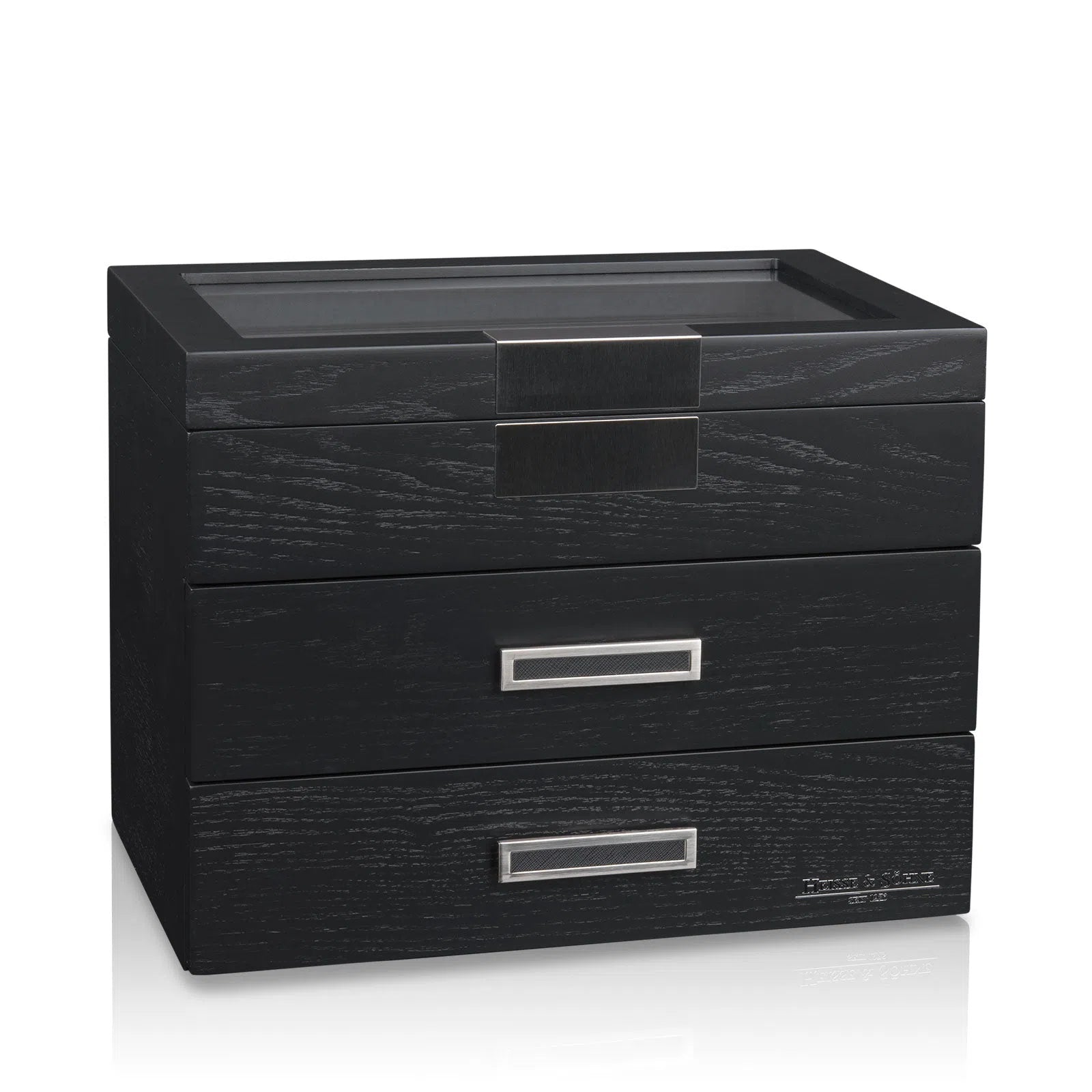 Horlogedoos - Monteray 30 horloges zwart