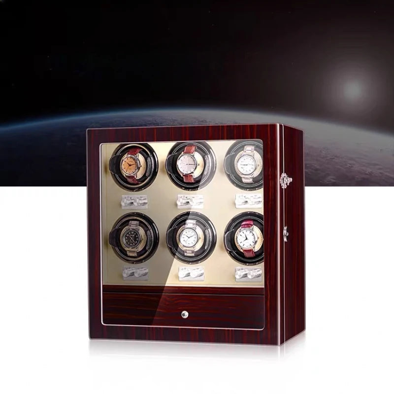 Horloge-opwinder - Groenicaal Luxe 6 Horloges