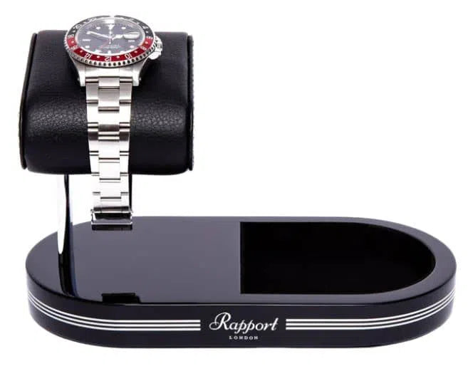 Urholder - Tray Black Silver