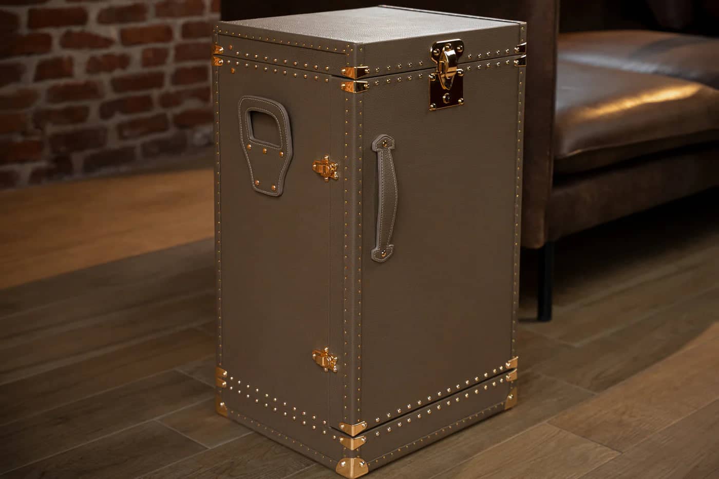 Horloge-opwinder - Trunk Togo Beige