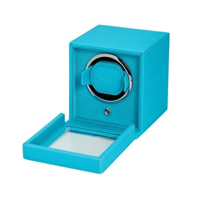 Horloge-opwinder - Cube Cover Turquoise