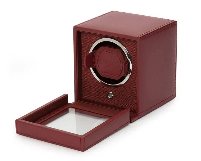 Horloge-opwinder - Cube Cover Bordeaux