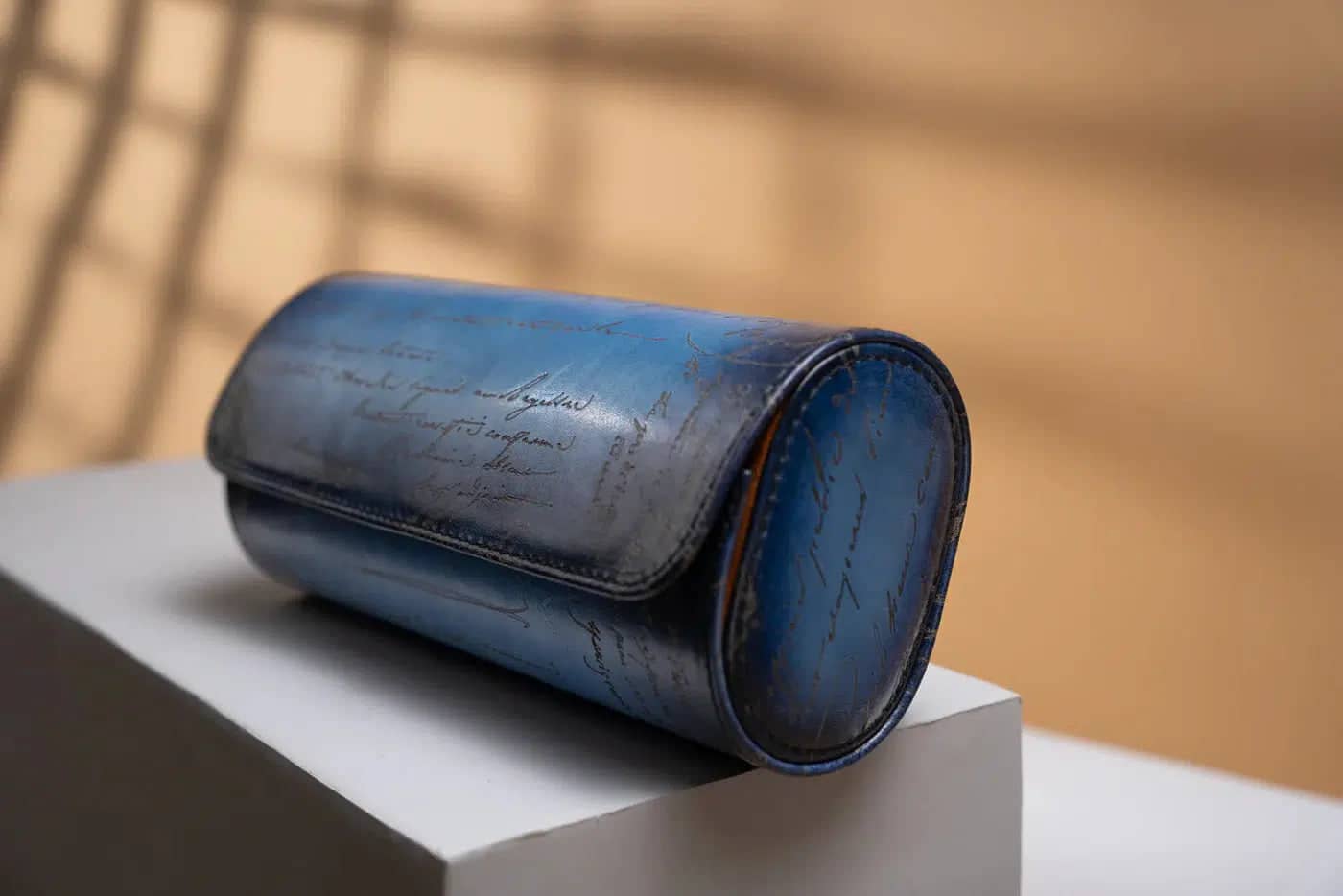 Urkasse - Galata Parchment Platinum Blue