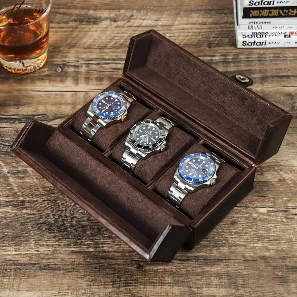 HORLOGEBOX Cuir Mystère Trio