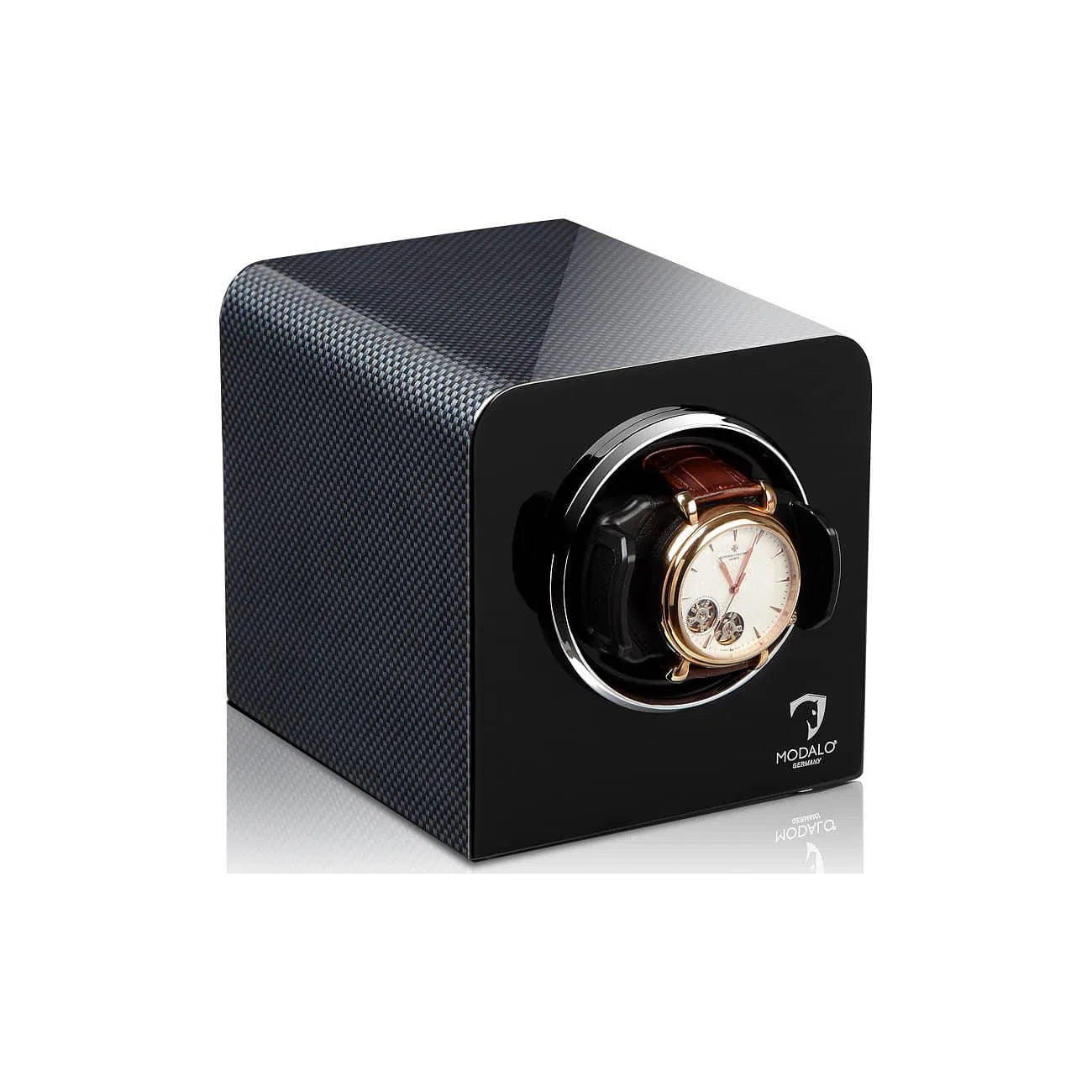 Horloge-opwinder - Nachtkastje Carbon