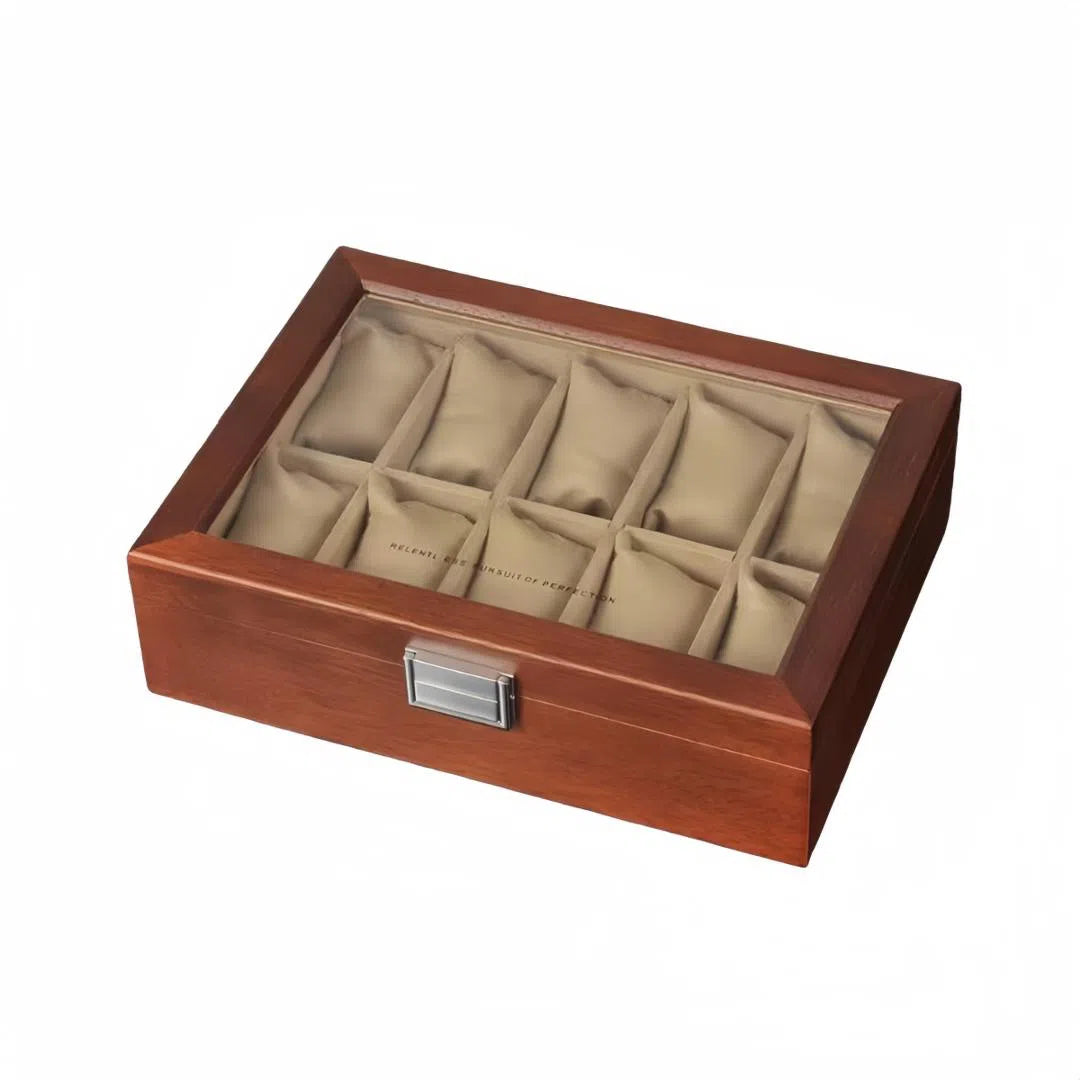 Urkasse – Elegance 10 ure Ny lys brun