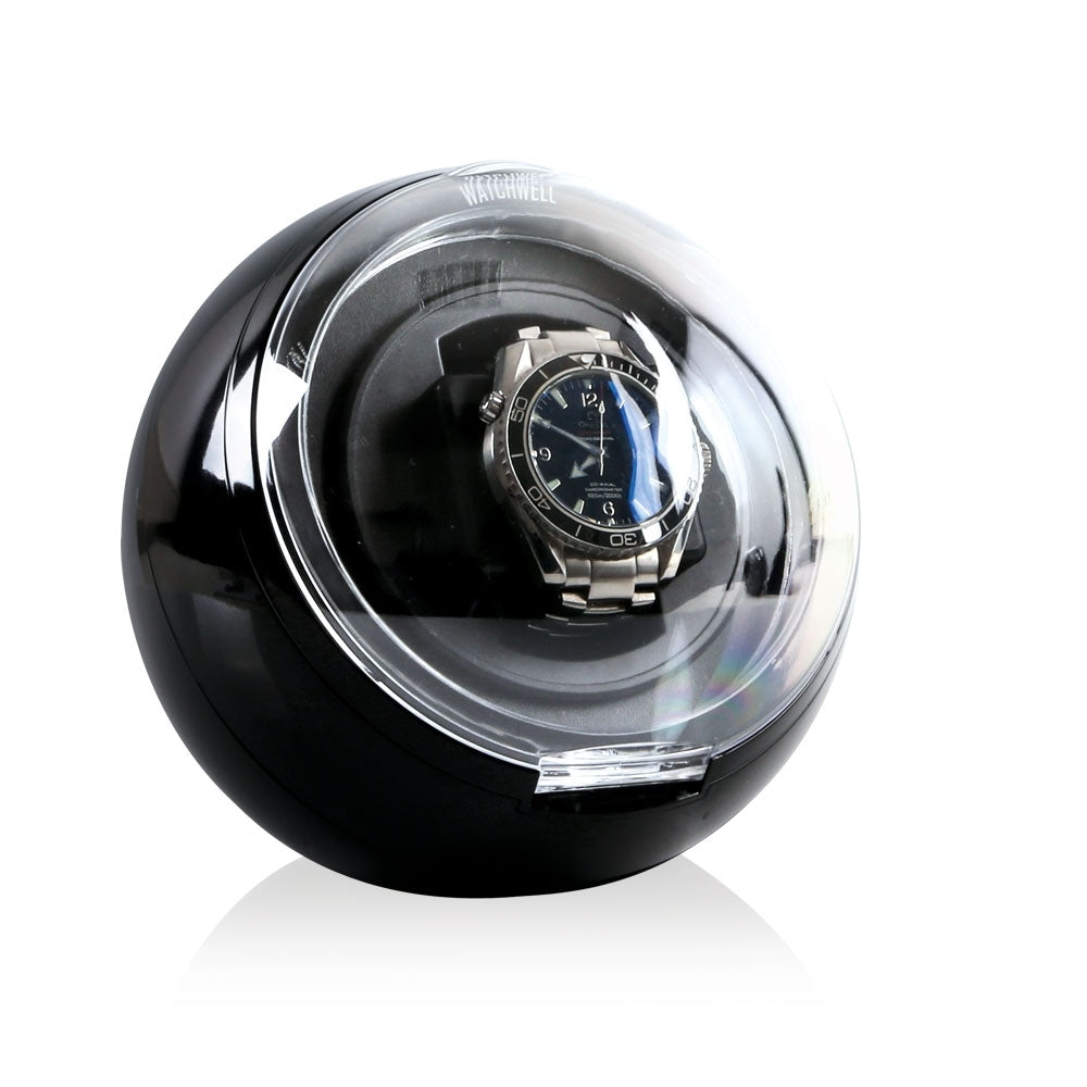 Automatisk urremonteringsur Globe V1 - Sort