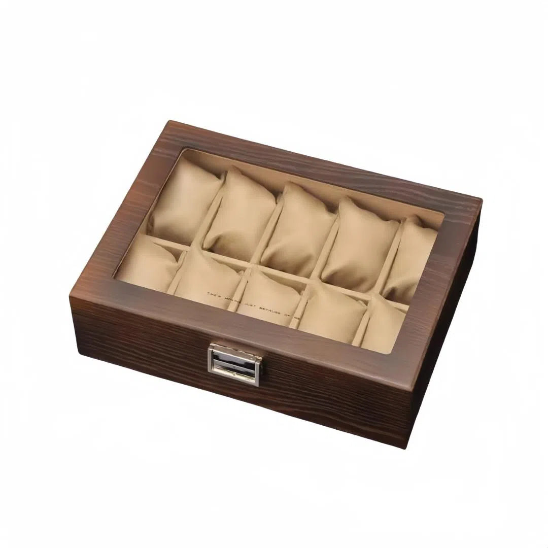 Urkasse – Elegance 10 ure Lys brun