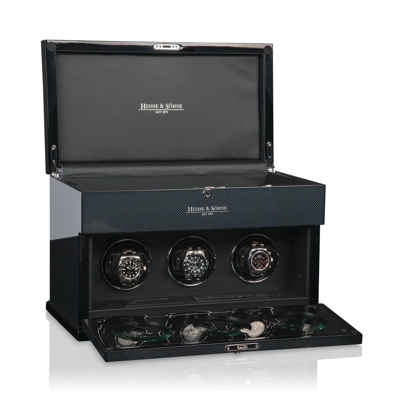 Horloge-opwinder - Loop 3 Carbon
