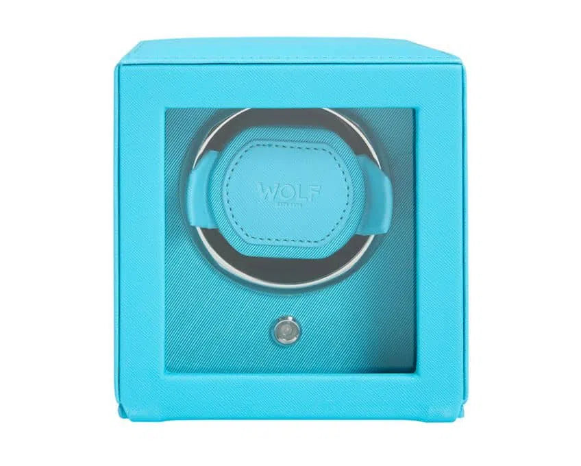 Horloge-opwinder - Cube Cover Turquoise