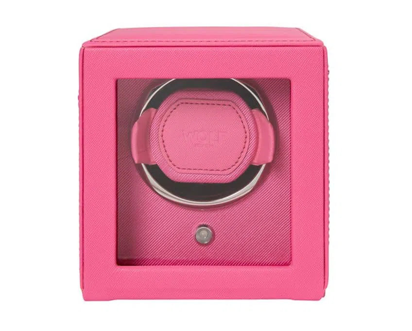 Horloge-opwinder - Roze kubusafdekking