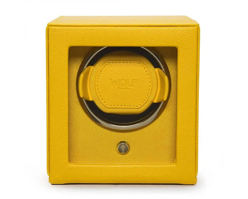 Horloge-opwinder - Cube Cover Geel