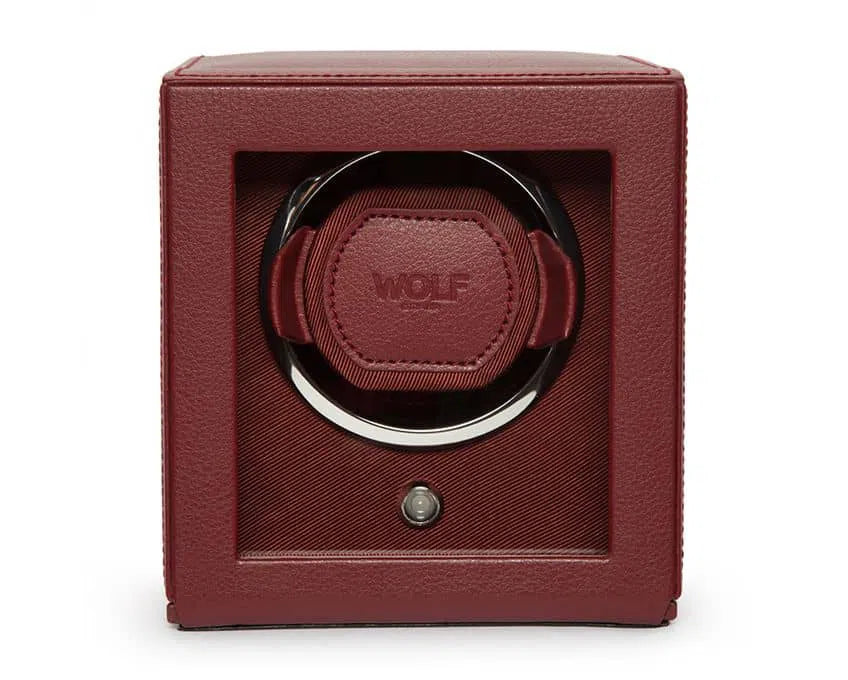 Horloge-opwinder - Cube Cover Bordeaux