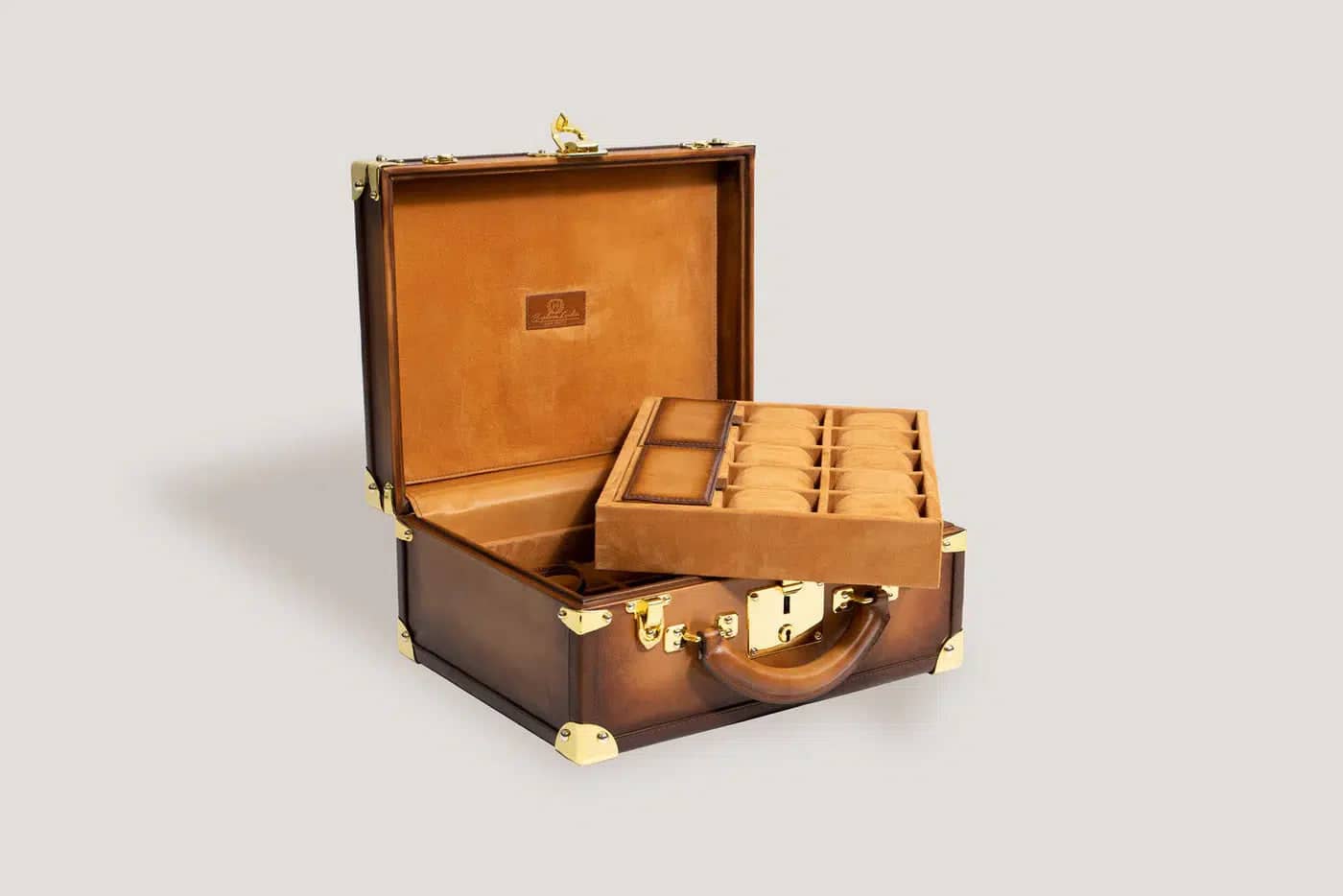 Urkasse - Trunk Patina Honey Brown