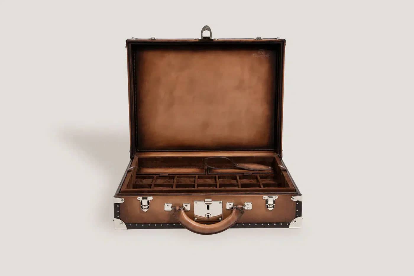 Horlogedoos - Trunk Java Brown