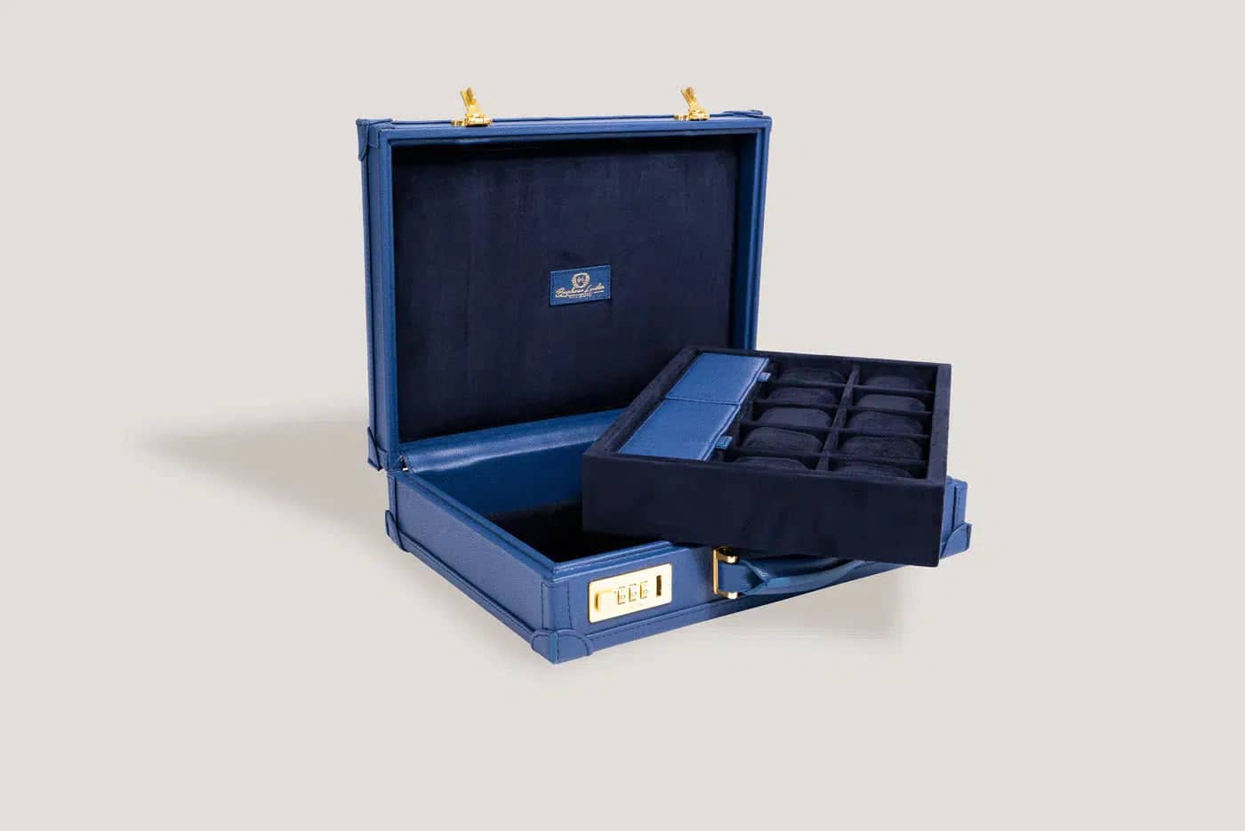 Urkasse - Master Safiano Navy Blue