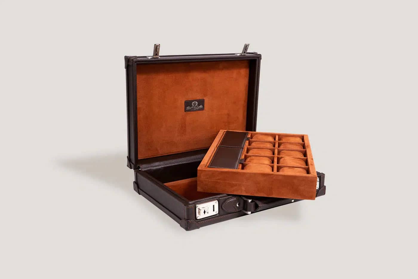 Urkasse - Master Safiano Dark Brown