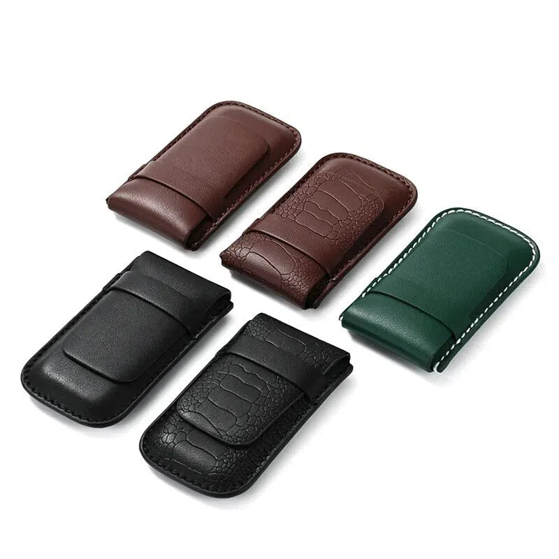 Enkel sort etui