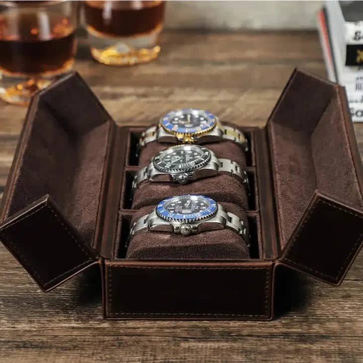 HORLOGEBOX Cuir Mystère Trio