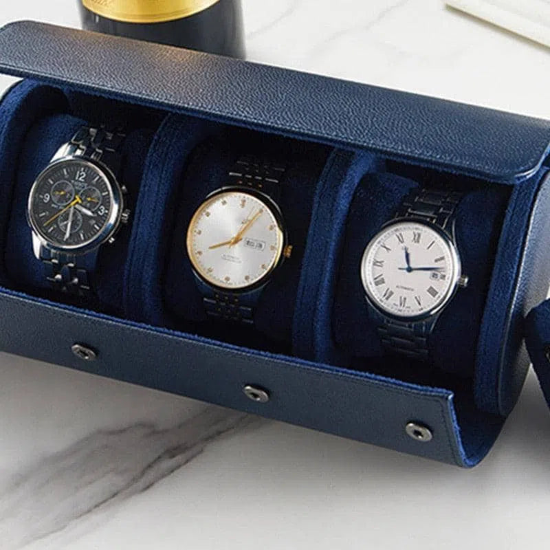 Horlogedoos Trio Kleinblauw