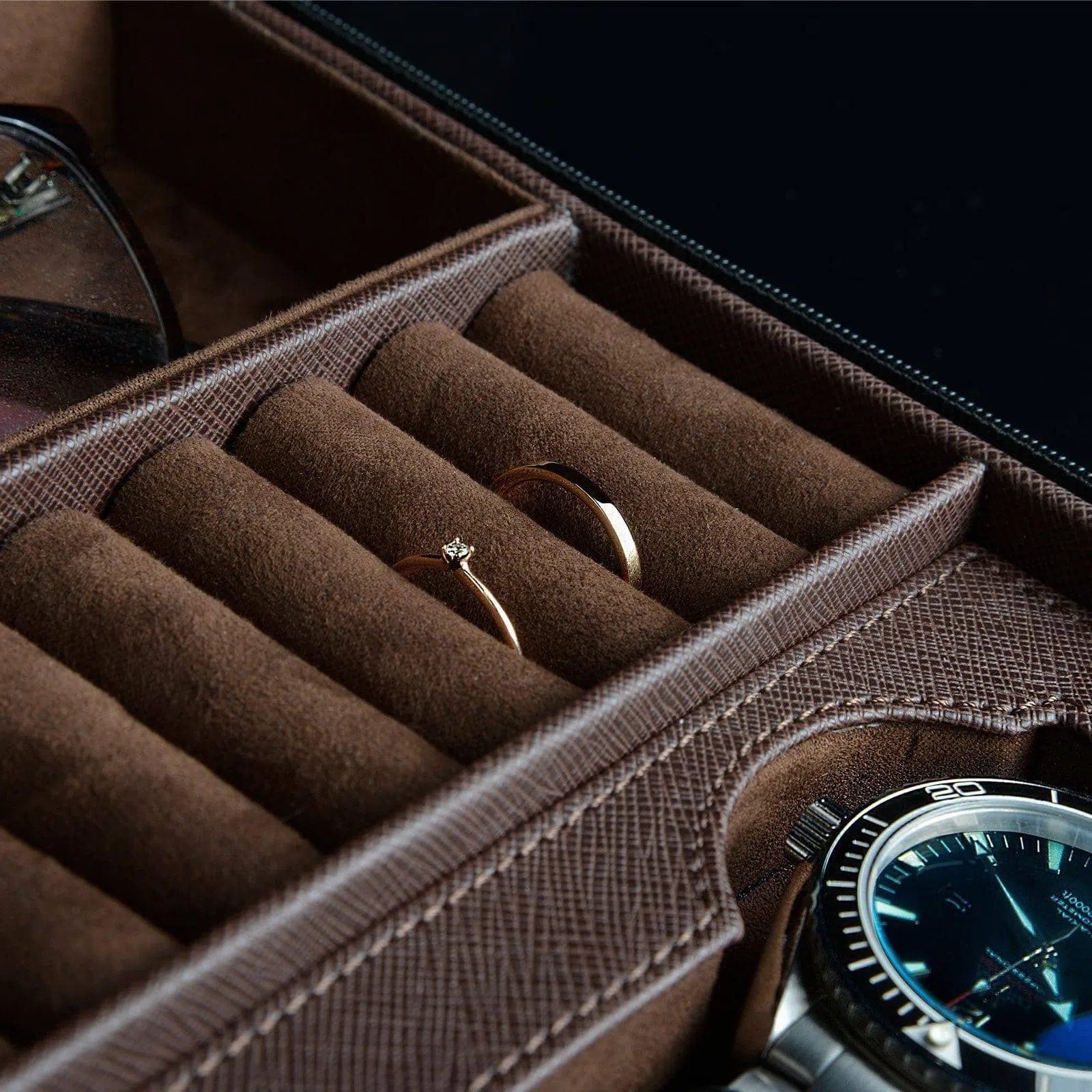 Urkasse - Lifestyle Saffiano Braun