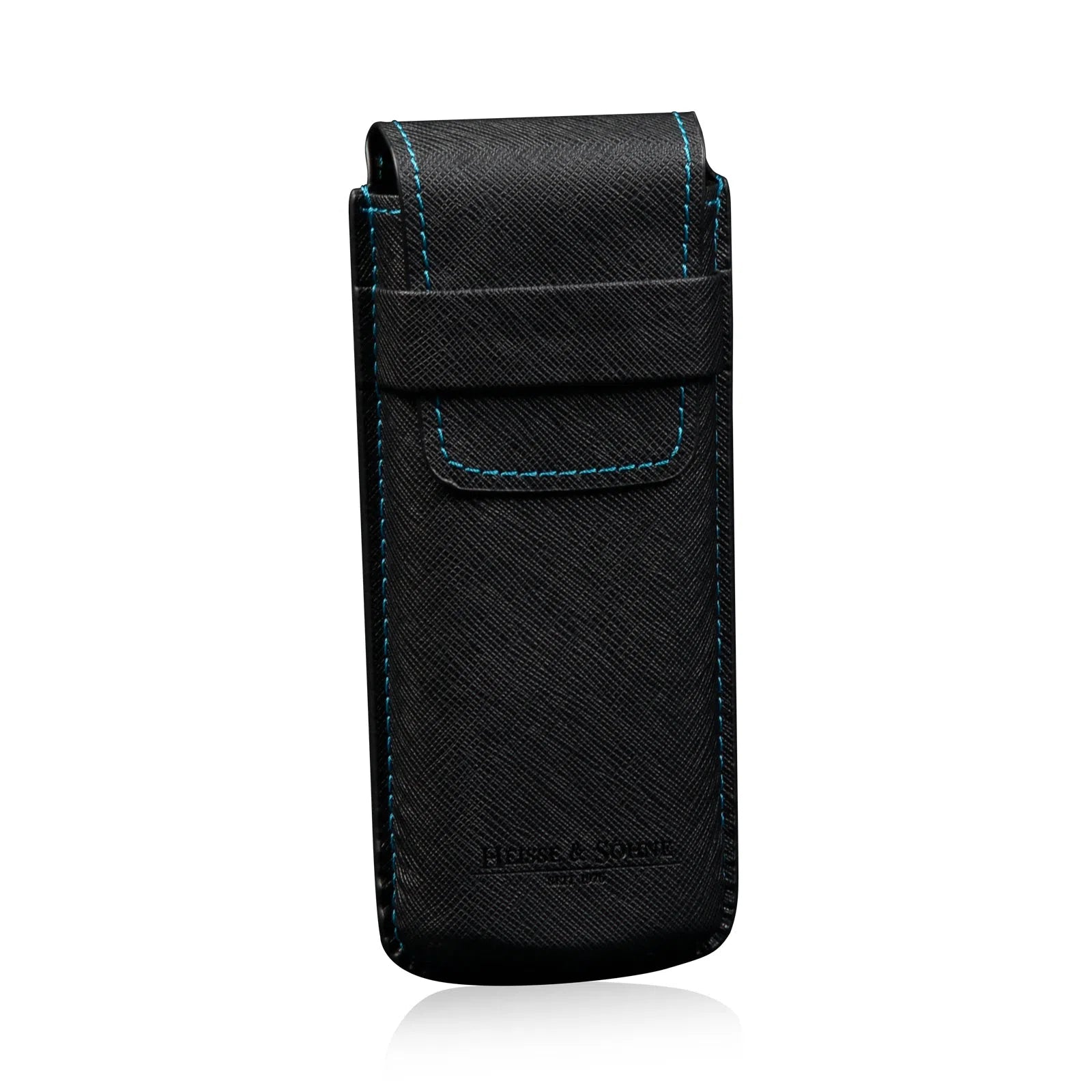 Horlogedoos - Blauwe Saffiano-etui