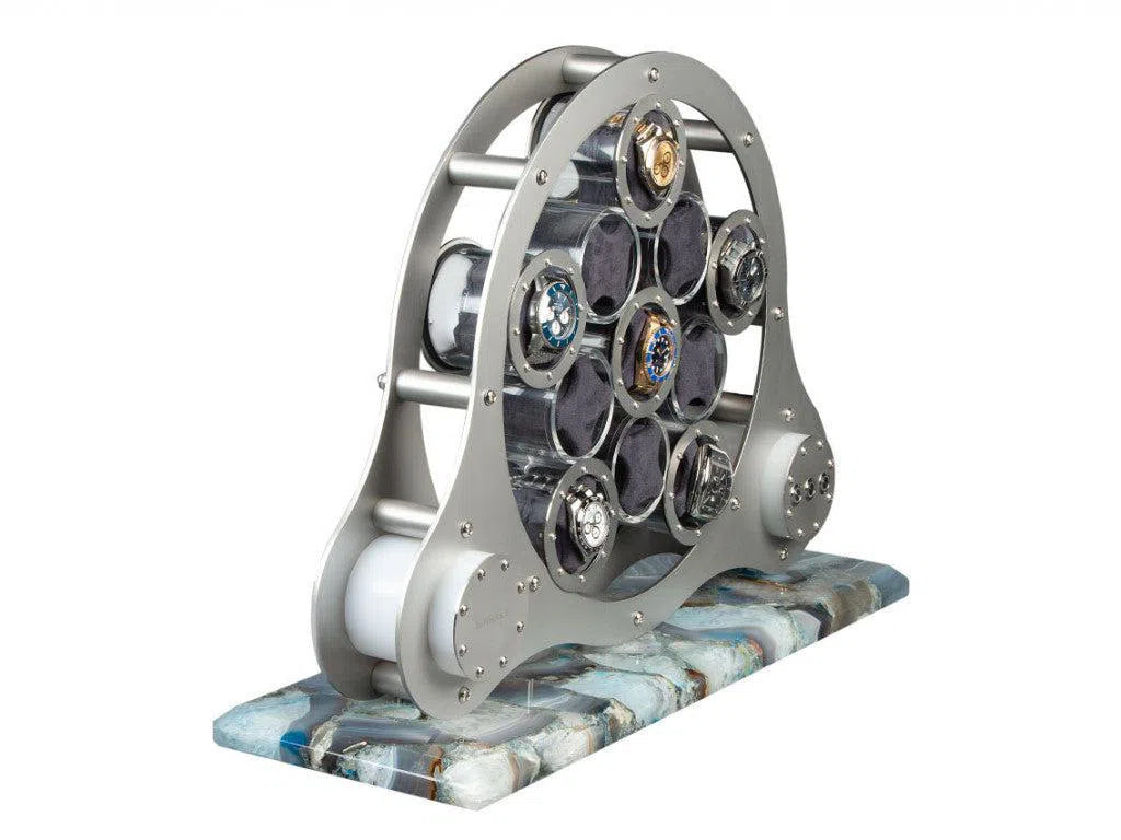 Horloge-opwinder - Agaatkristal