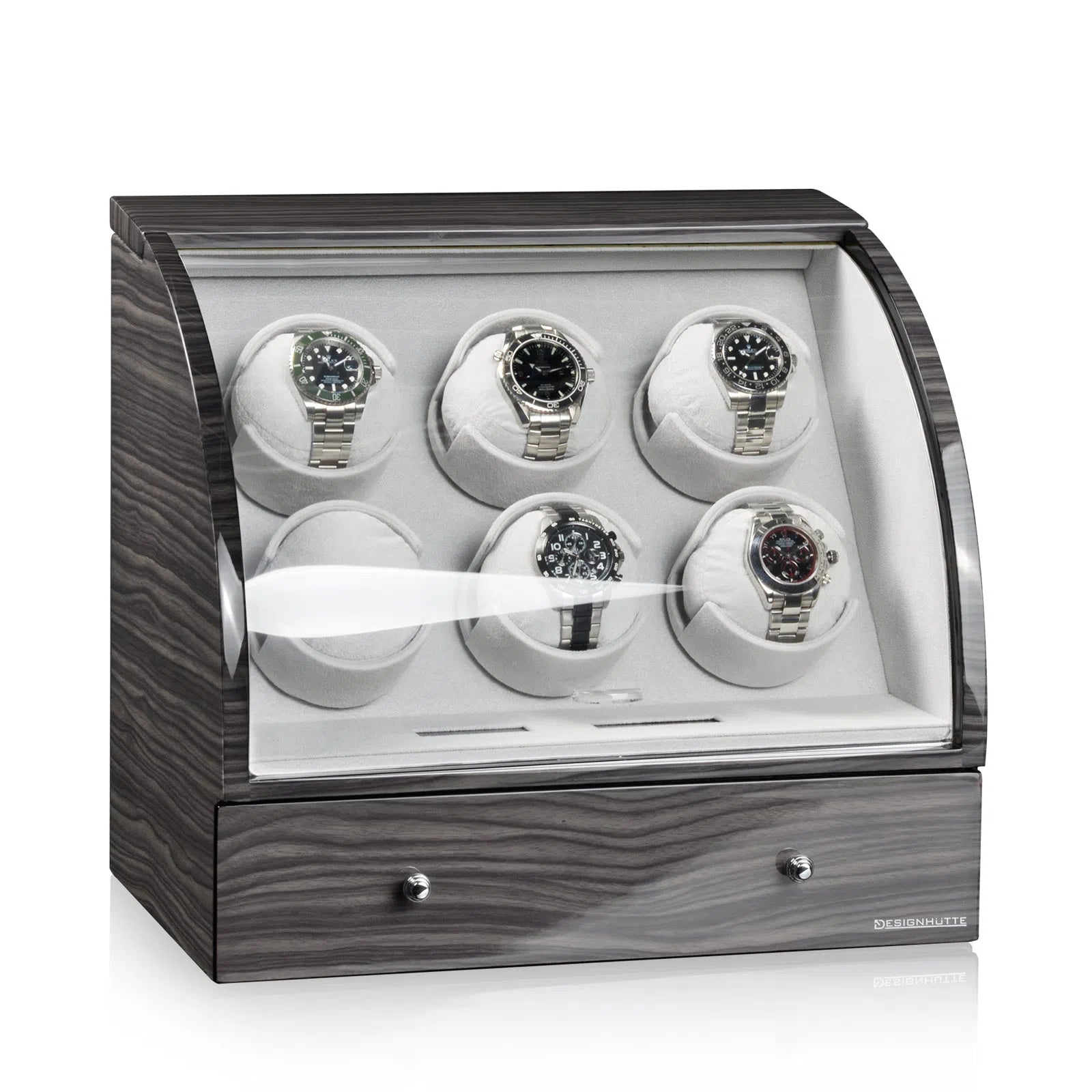 Urremonteringsenhed – Basel 6 LCD Dark Oak