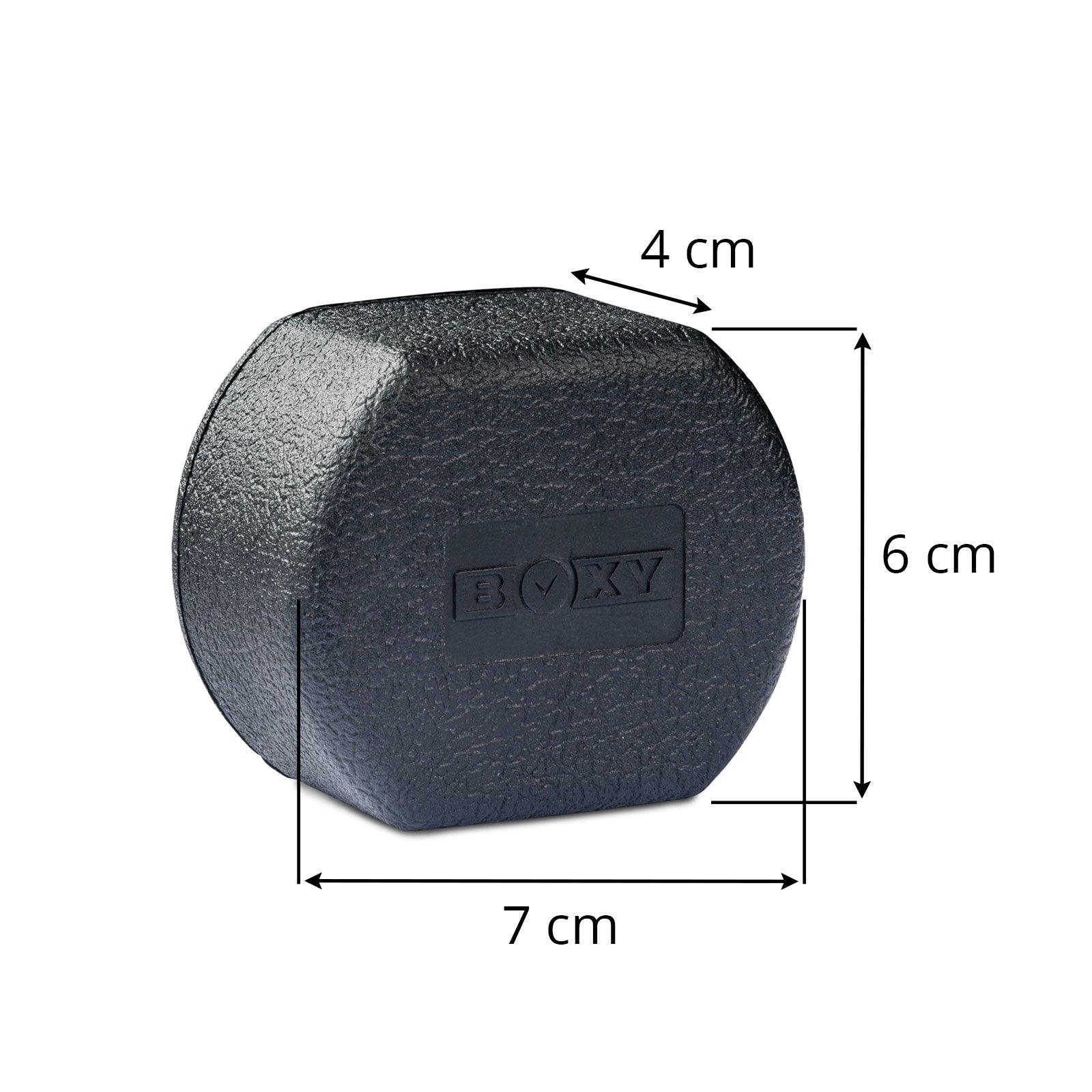 Automatisk urremonteringsur Boxy Fancy Brick - Carbon uden strømforsyning