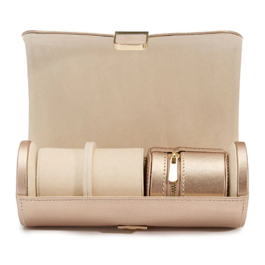 Dobbelt urkasse Palermo med smykkepose Rose Gold