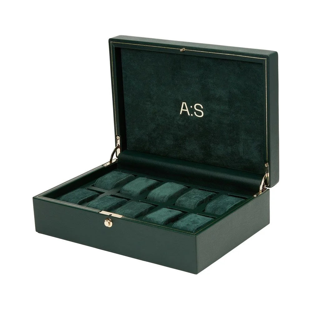 Urkasse – Vintage Analog/Shift-kollektion 10 ure Grøn