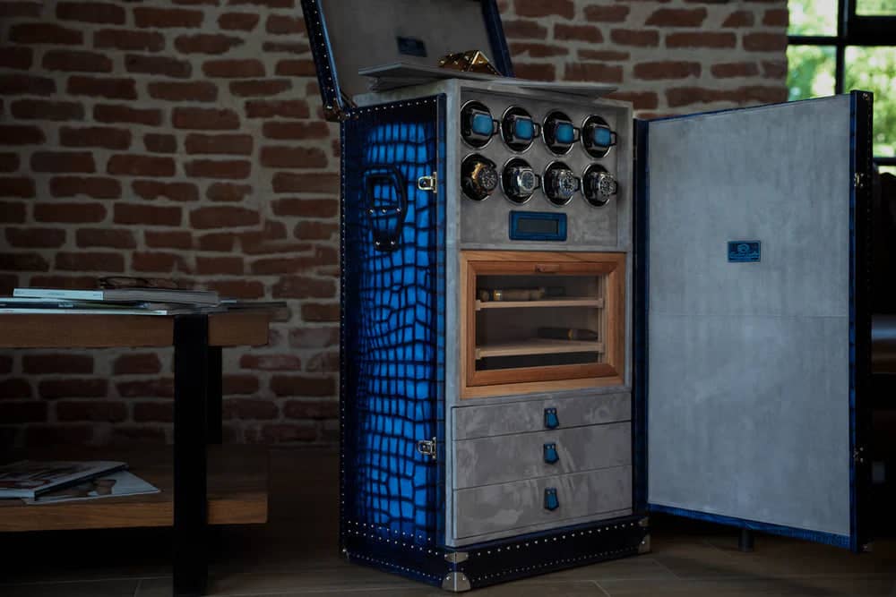 Urremonteringsur - Trunk CP Patina Blue