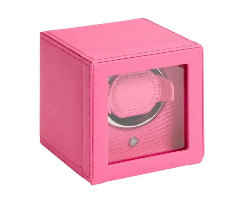 Horloge-opwinder - Roze kubusafdekking
