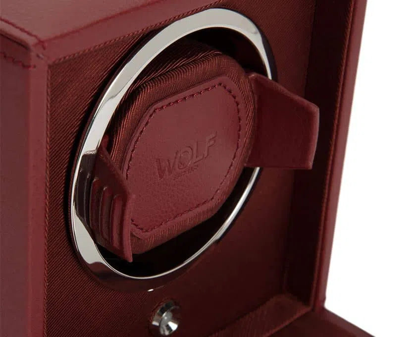 Horloge-opwinder - Cube Cover Bordeaux