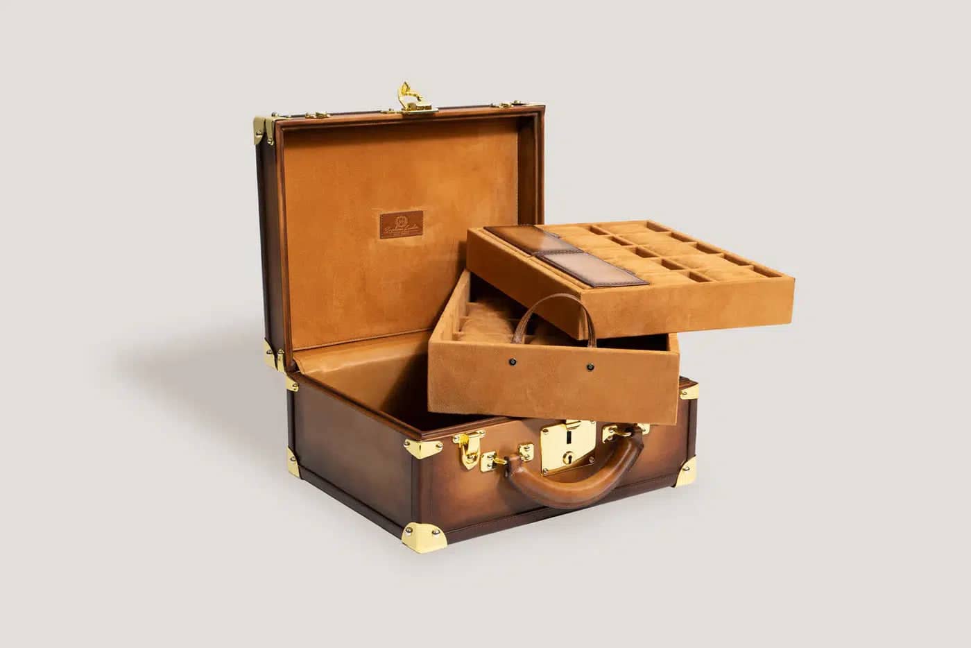 Urkasse - Trunk Patina Honey Brown